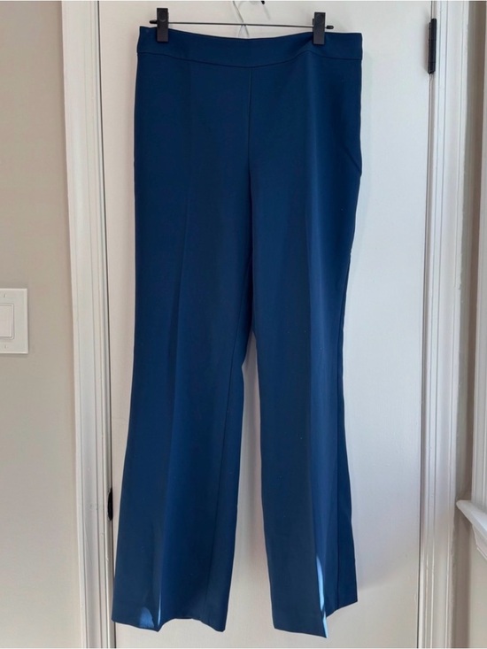 Ann Taylor Pants - Ann Taylor Navy Wide-Leg Dress Pants